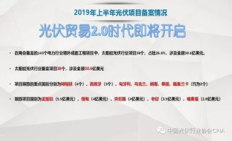 2019年上半年我国光伏产品国际贸易情况介绍